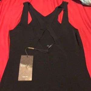 Black Gucci dress